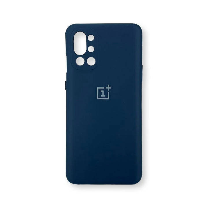 

Силиконовый чехол для OnePlus 9R Синий микрофибра soft touch