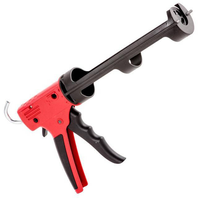 

Пістолет для видавлювання силікону, посилений пластик, 2 режими INTERTOOL HT-0028