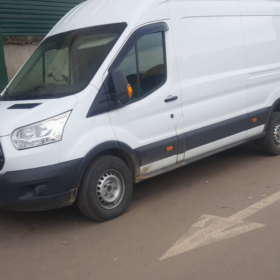 

Дефлекторы окон (ветровики) клеющие / накладные Д/о Ford Transit 2014 2шт (ANV-AIR)