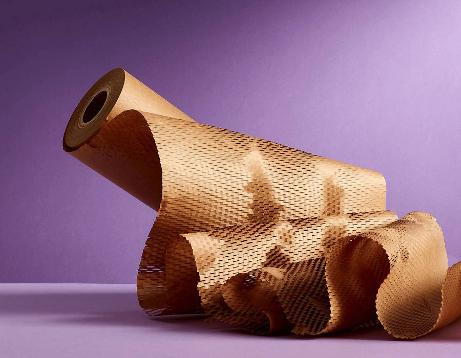 

Крафт-бумага PaperPack Honeycomb, рулон - 28 см х 100 м