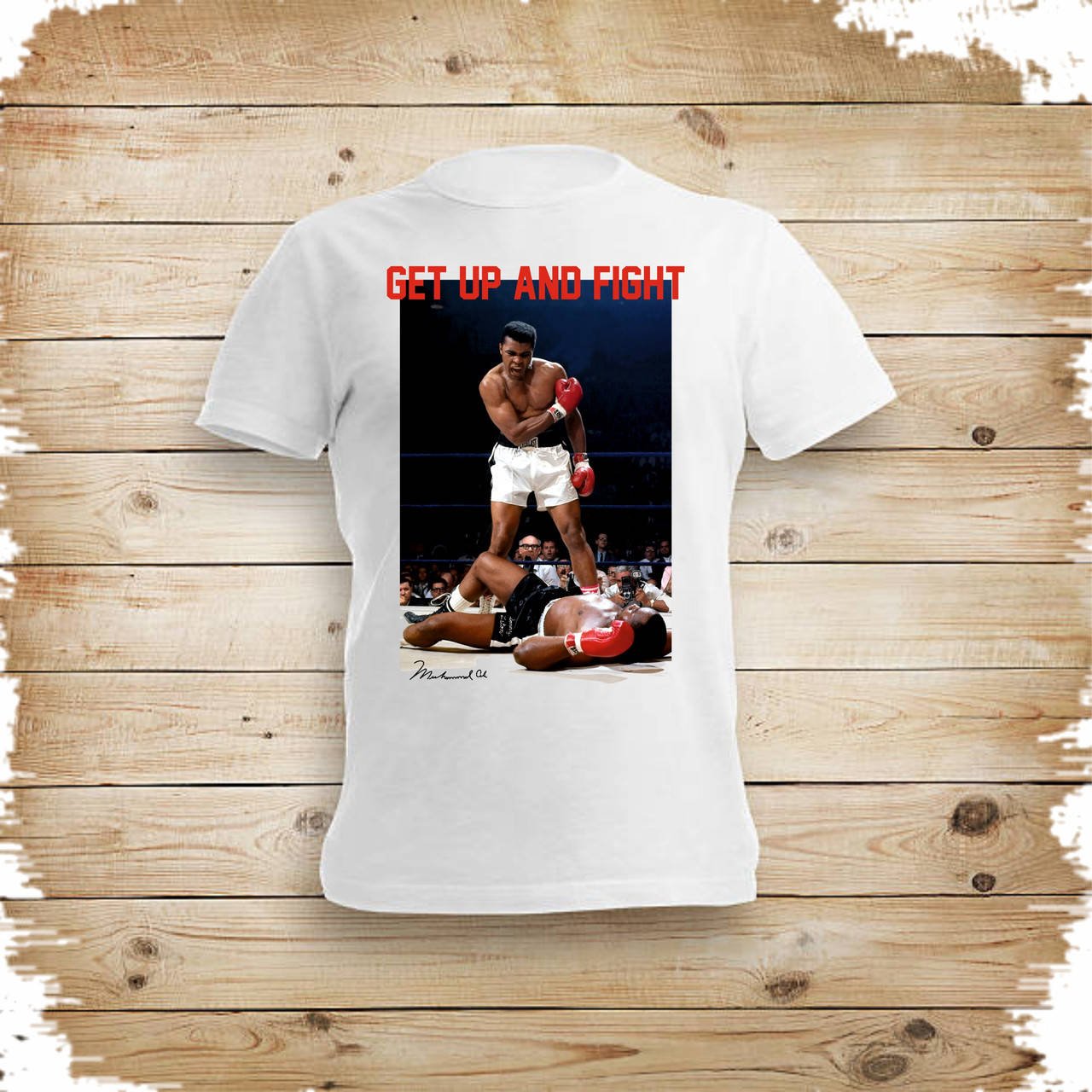 

Футболка YOUstyle Muhammad Ali 0001 M White