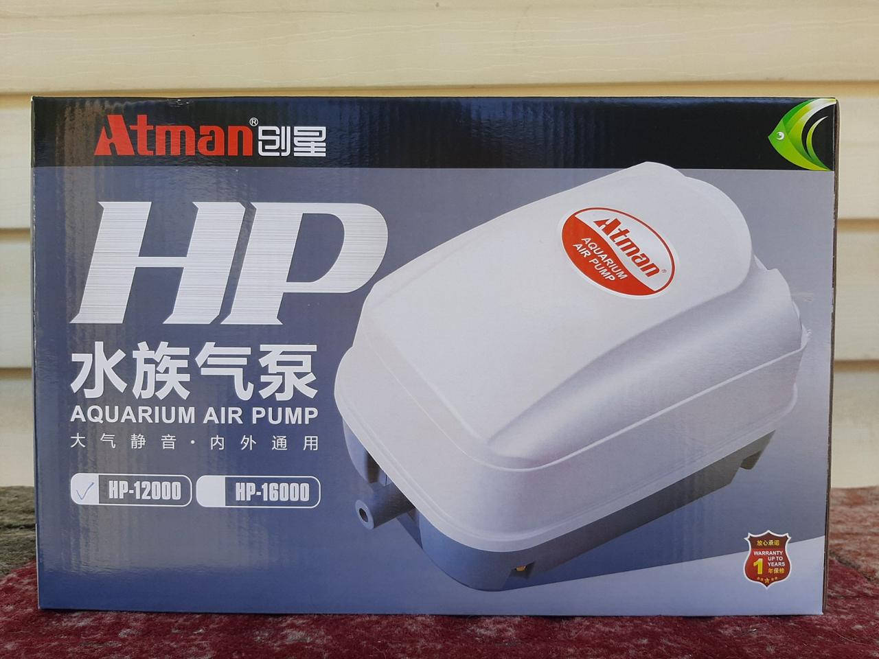 

Компрессор для аквариума и пруда Atman HP-12000, ViaAqua VA-12000, 110 л/мин.