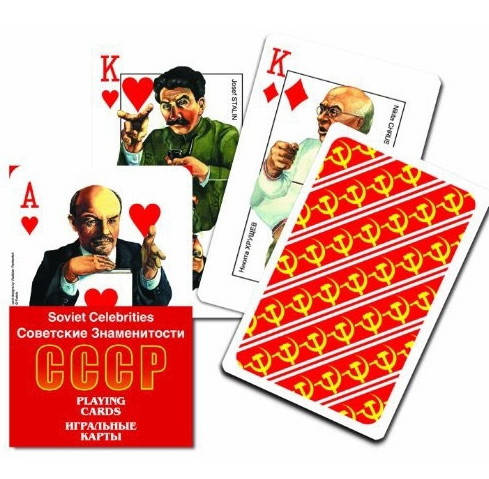 

Soviet Celebrities_m55 Карты Soviet Celebrities,1 колода 55 листов