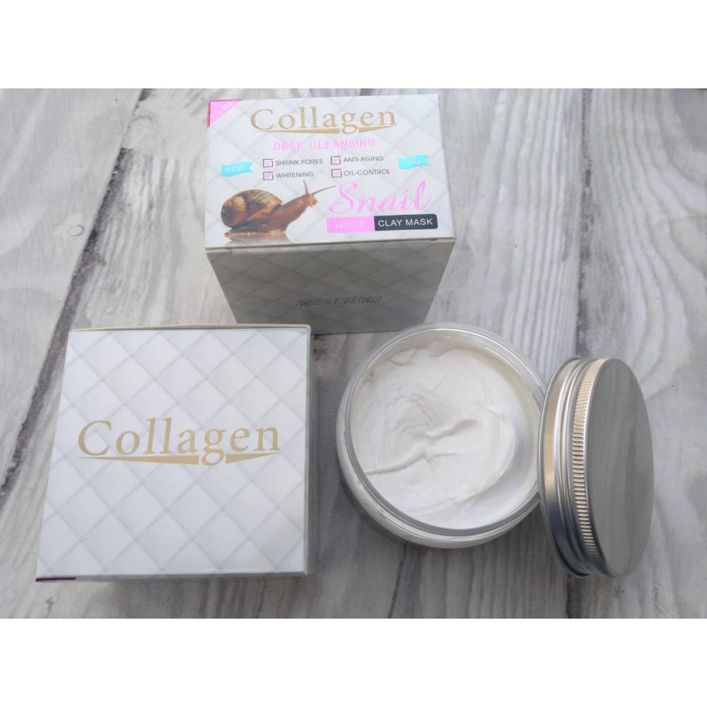 

Антивозрастная, отбеливающая маска для лица Collagen