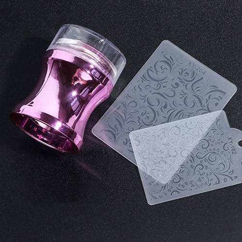 

Штамп для стемпинга Розовый