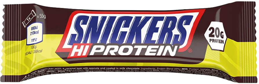

Протеиновый батончик Snickers hi protein (55 грамм)