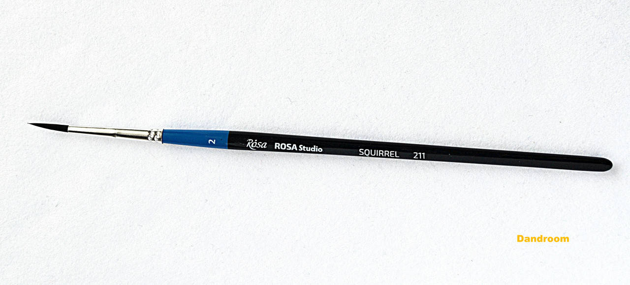 

Белка круглая, 211, № 2, к. р. кисть ROSA Studio