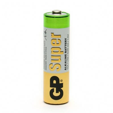 

Батарейка пальчиковая GP Super alkaline (AA, LR06)
