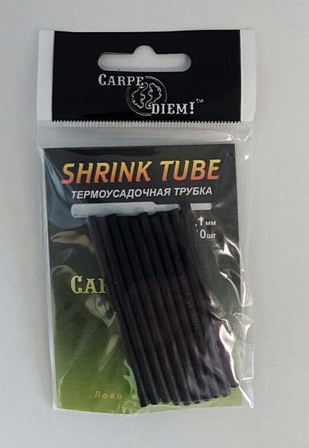 

Термоусадка Carpe Diem Shrink Tube (black) черная 2,1mm