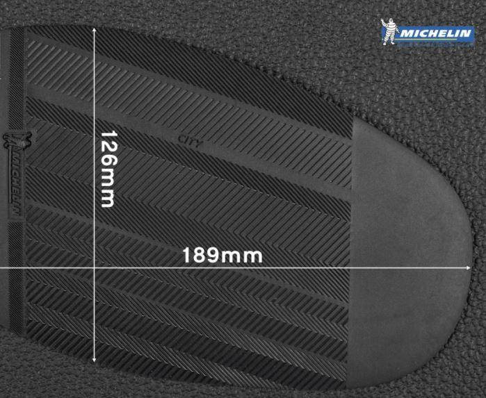 

Подметка резиновая Michelin City Half Sole черная 48-50, Черный