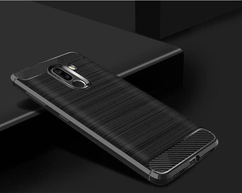 

TPU чехол накладка Urban для Xiaomi Pocophone F1 (4 цвета) чёрный
