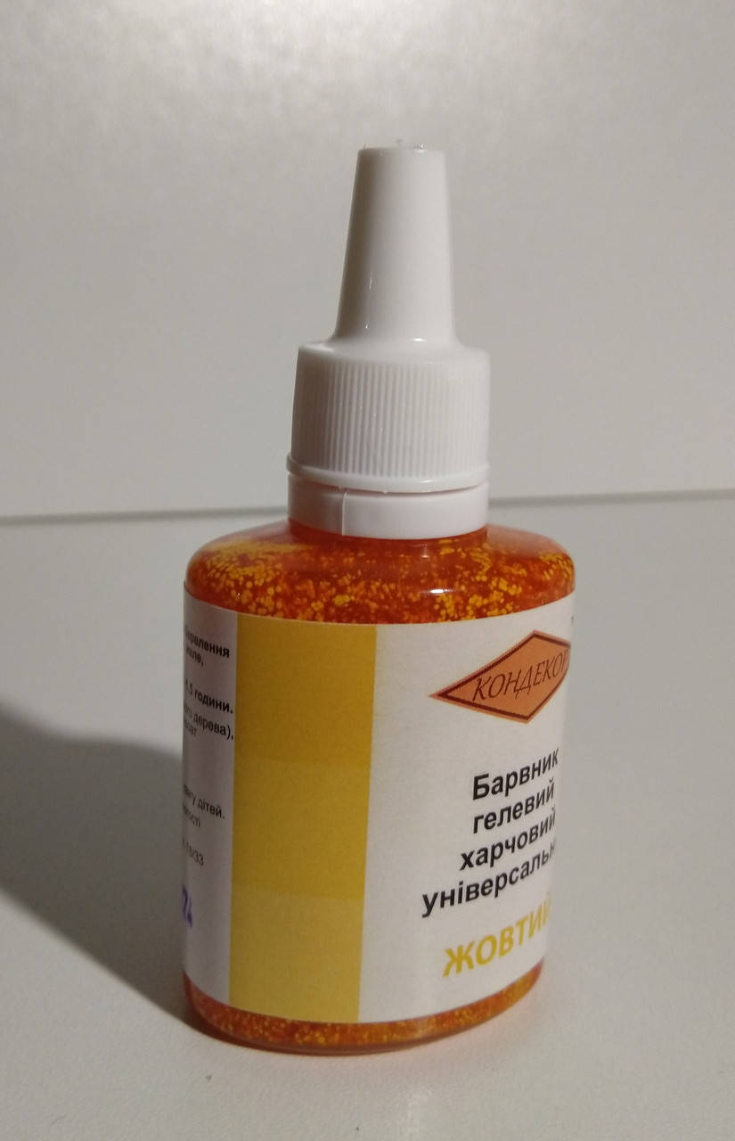 

Краситель гелевый универсальный Желтый 30г