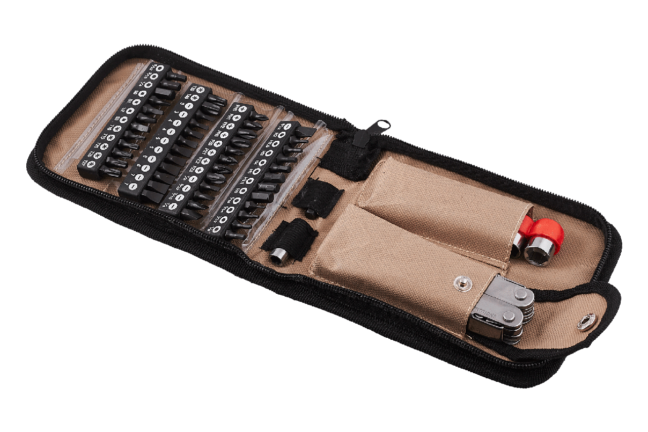 

Нож мультитул 170 мм (62 в 1) 20049