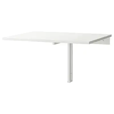 

Стол откидной стенного крепежа IKEA NORBERG, белый, 74x60 см (ИКЕА НОРБЕРГ)
