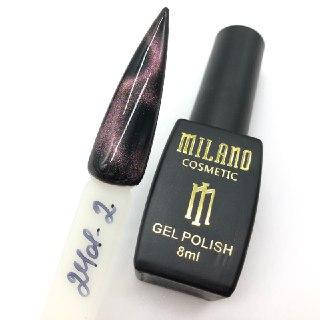 

Гель-лак Milano Cat Eye 24D 8 мл, №02