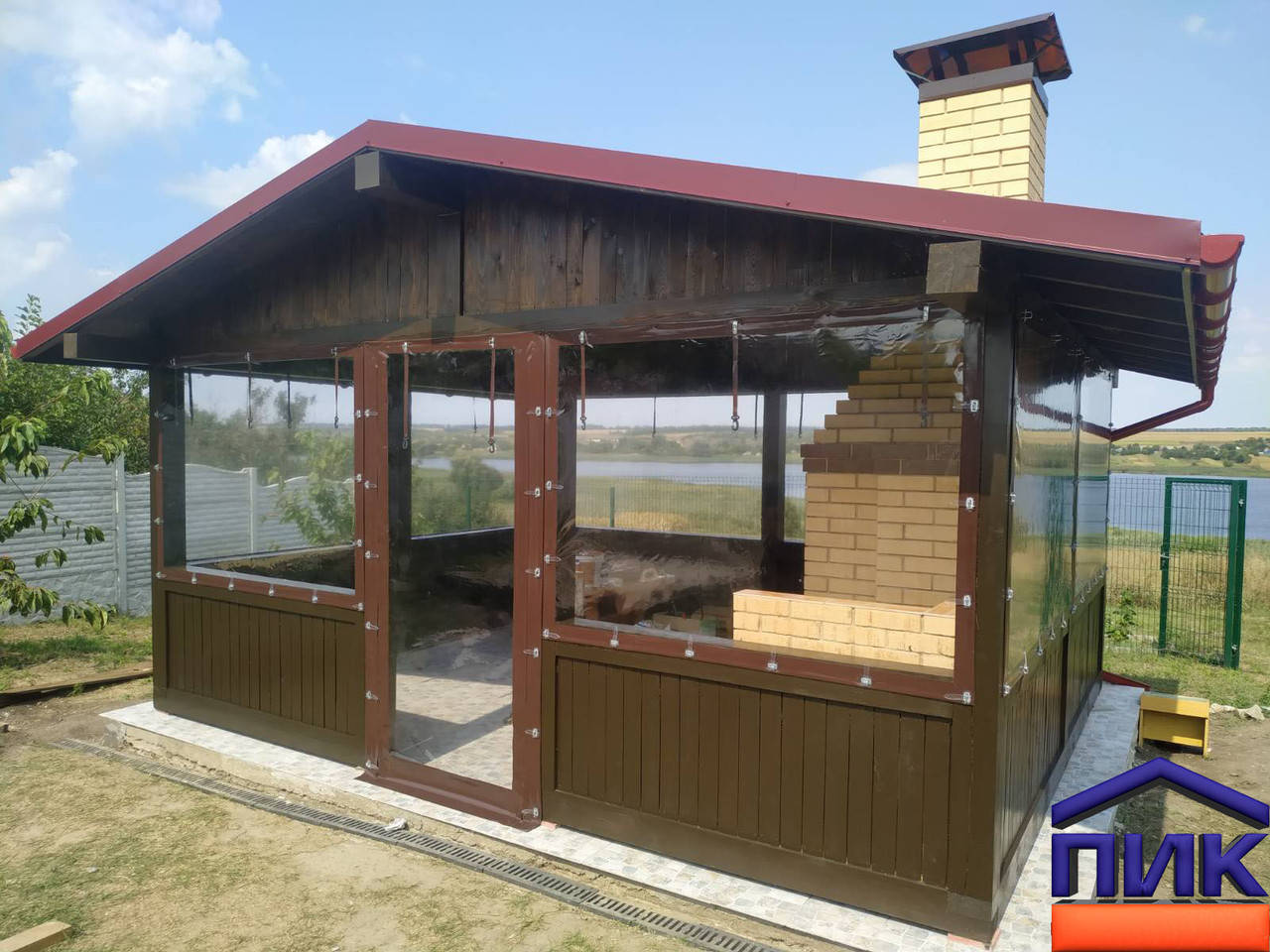 

Мягкие, прозрачные, комбинированные окна ,гибкое стекло , шторы ПВХ