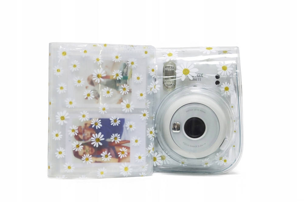 

Набор 2 в 1 камеры моментальной печати Fujifilm Instax Mini 11/ 9 / 8 / портативный фотоальбом и сумка-кейс, Белый