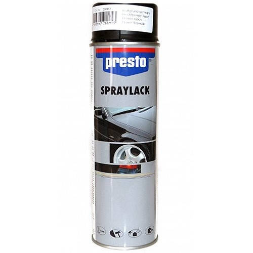 

Аэрозольная краска черная глянцевая PRESTO (prestoblacm)