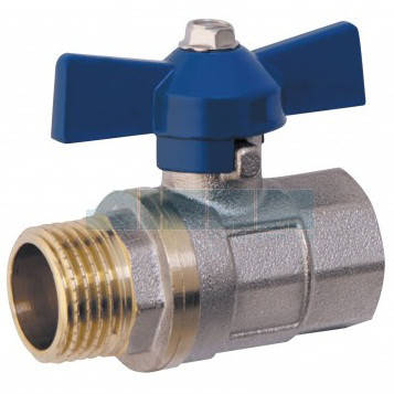 

Шаровый кран SD 1" гайка штуцер бабочка