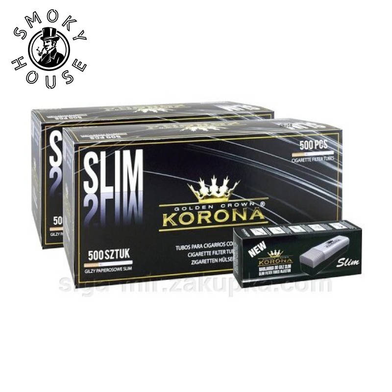 

Набор "Korona Slim" (500+500 гильз + машинка "Korona") корона слим