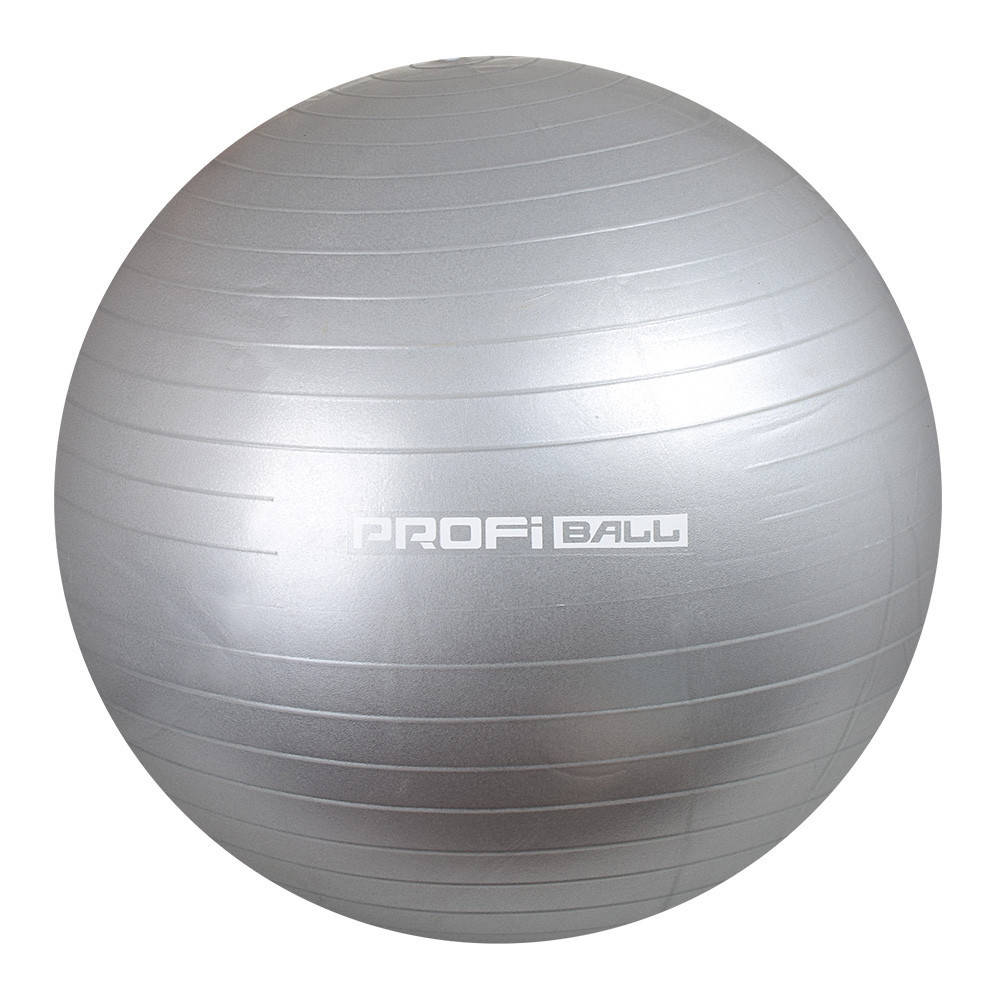 

Мяч для фитнеса, фитбол, жимбол Profitball, 75 см Серый