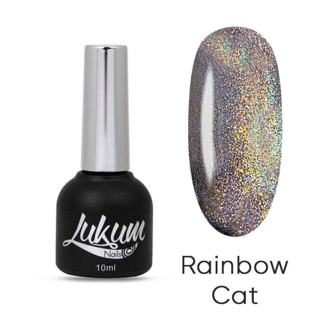 

ГЕЛЬ-ЛАК КОШАЧИЙ ГЛАЗ LUKUM RAINBOW CAT, 10 МЛ