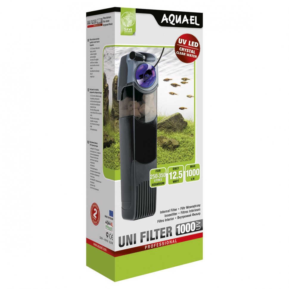 

Внутренний фильтр для аквариума Aquael UniFilter 1000 UV до 350 л