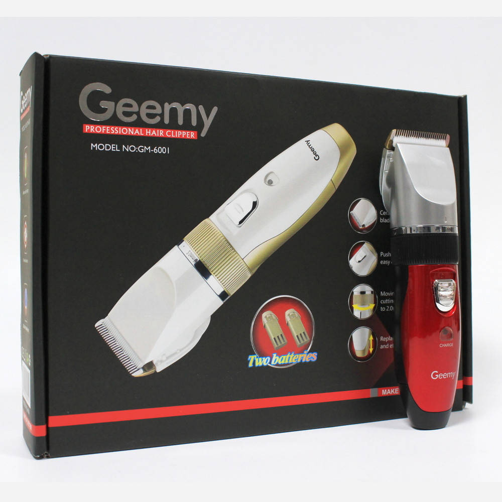 

Машинка для стрижки волос с аккумулятором Gemei GM 6001