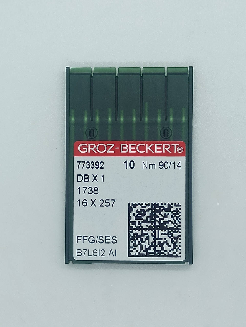 

Иглы Groz-Beckert DB*1,16*257,1738 №90 SES тонкая колба для трикотажа