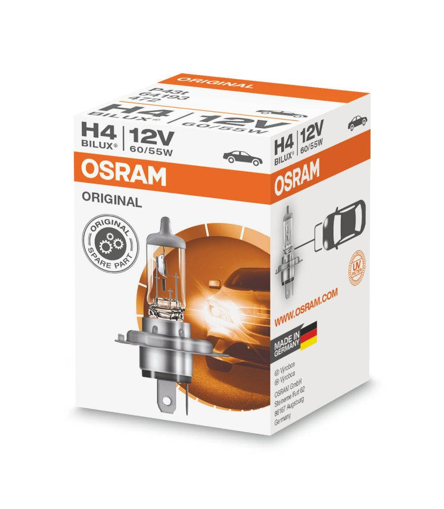 

Лампа osram original H4 12V 60/55W 64193 осрам н4 12в