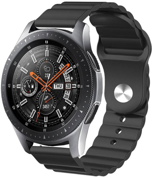 

Ремешок Wave для Galaxy Watch 46mm Black (Самсунг Галакси Вотч 46 мм)
