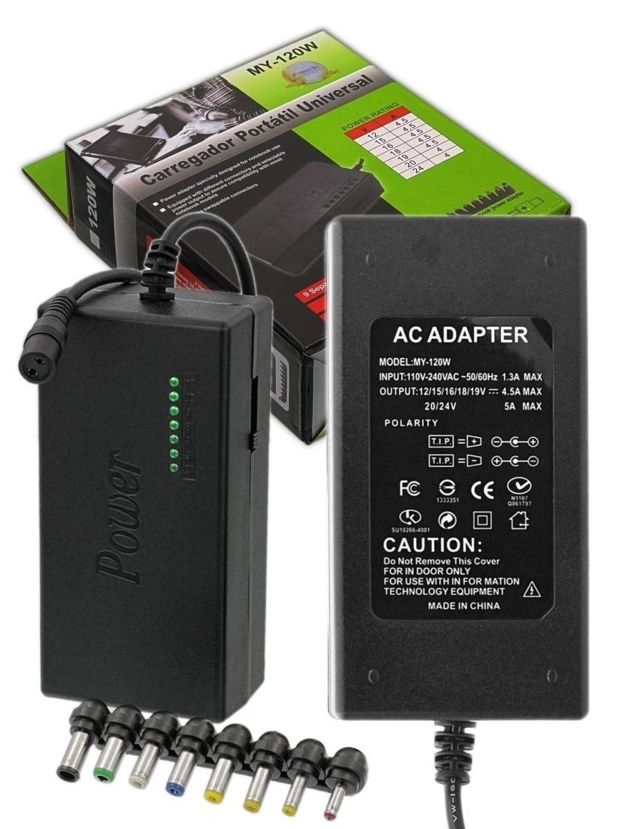 

Универсальное зарядное устройство Power SY-120W для ноутбука 120W