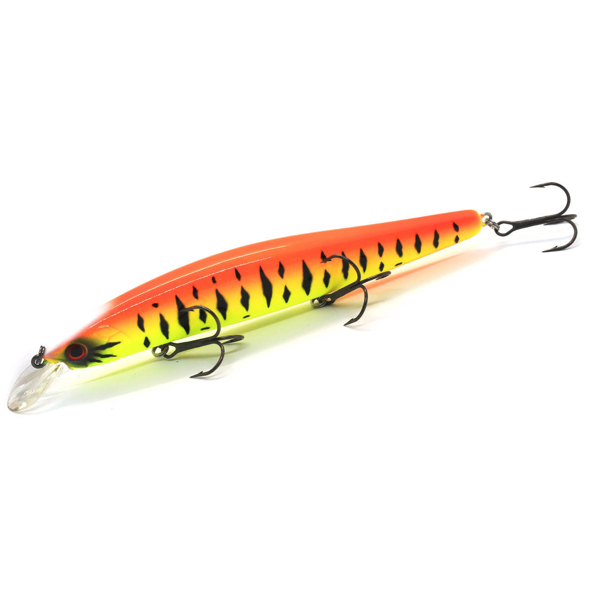 

Воблер Daiwa Steez Minnow 110SP SR 14.4gr Red Tiger