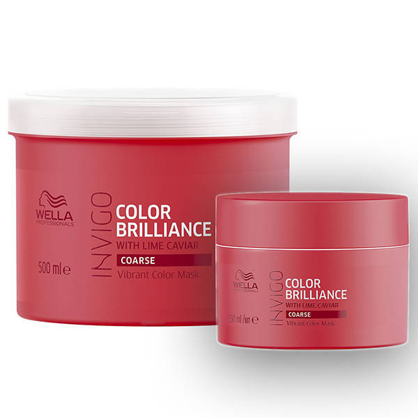 

Маска-уход для защиты цвета окрашенных жестких волос Wella Invigo Color Brilliance