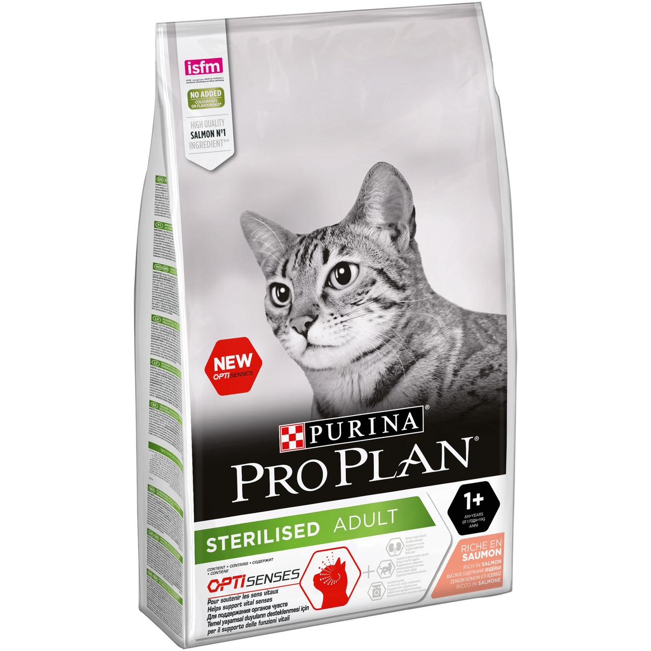 

Pro Plan (Про План) корм для взрослых стерилизованных кошек/котов с лососем