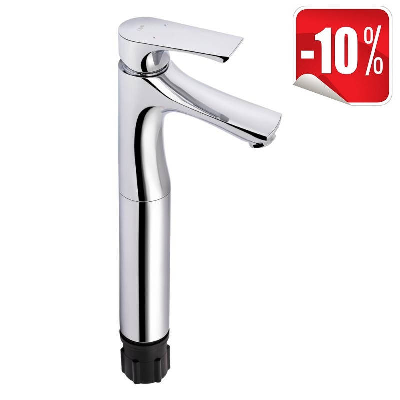 

Высокий смеситель для умывальника-чаши QTap Milada 1027H107C, Хром