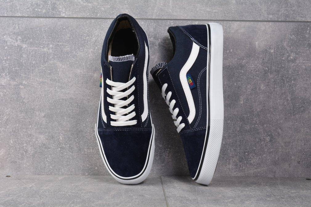 

Кроссовки темно синие Vans old skool dark blue 41