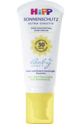 

Hipp Babysanft Sonnencreme Ultra - Sensitiv LSF 30, 50 ml - Детский солнцезащитный крем фактор 30, 50 мл