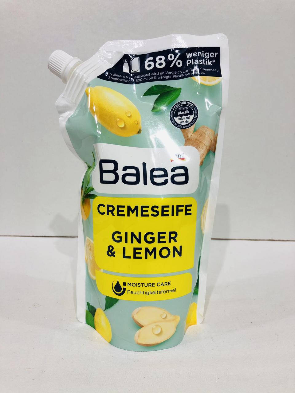 

Крем мило Balea Ginger & Lemon (запаска) 500 мл