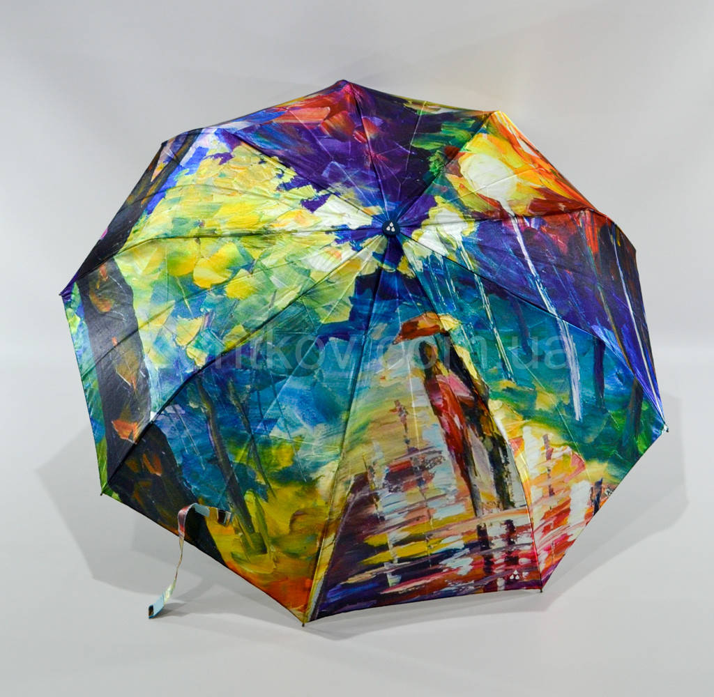 

Женский зонтик "Серебряный Дождь" полуавтомат сатин