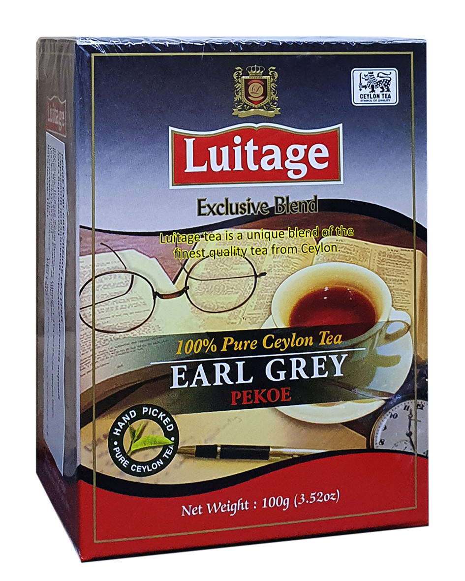 

Чай чорний з бергамотом Luitage Earl Grey Pekoe 100 г (52455)