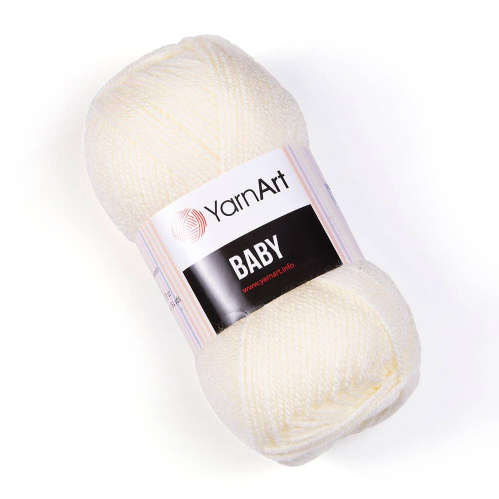 

Yarnart Baby № 502 кремовый