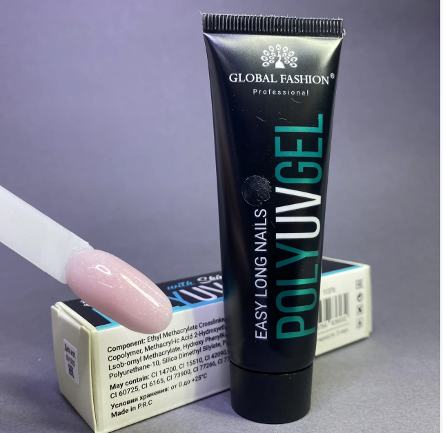 

Полигель Global Fashion с шиммером №05 30 мл