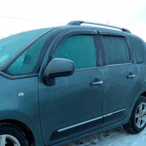

Дефлекторы окон ветровики Ситроен С3 Пикассо Citroen C3 Picasso 09- КТ