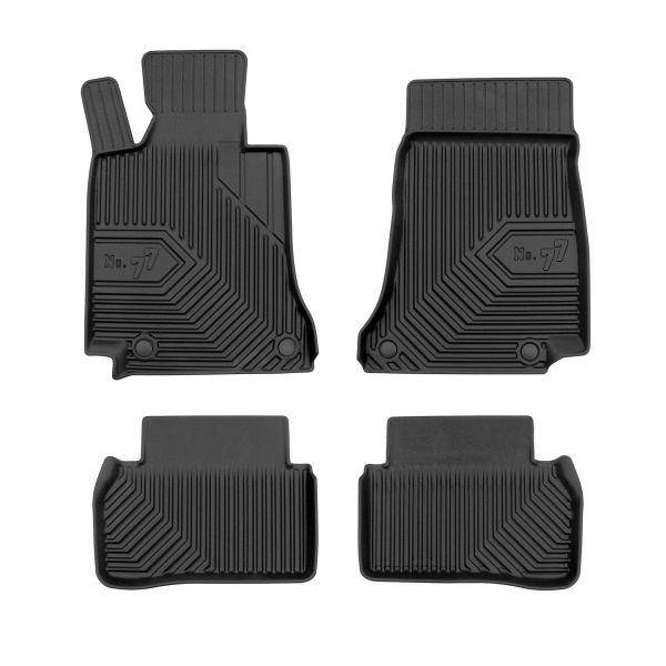 

3D Коврики в салон MERCEDES C (A205/C205/S205/W205) 2013- 4 шт. (FROGUM No77 резина) для автомобиля борт 4 см., Черный