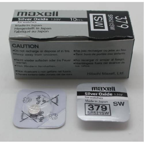 

Батарейка Час.521(G0) Maxell SR521 (G0)