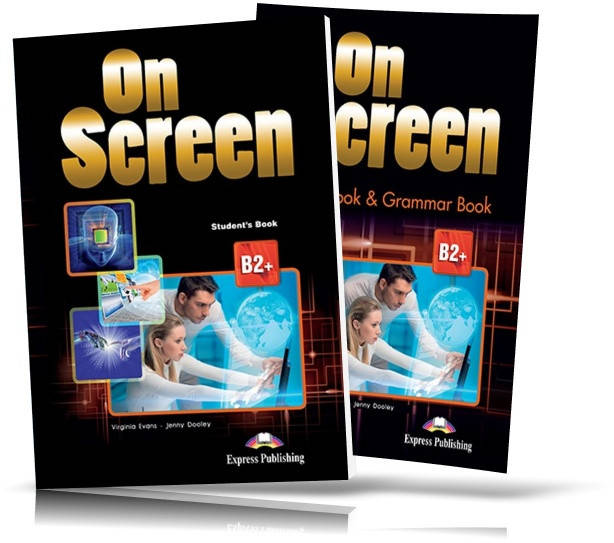 

On Screen B2 + , Student's book + Workbook / Учебник + Тетрадь английского языка