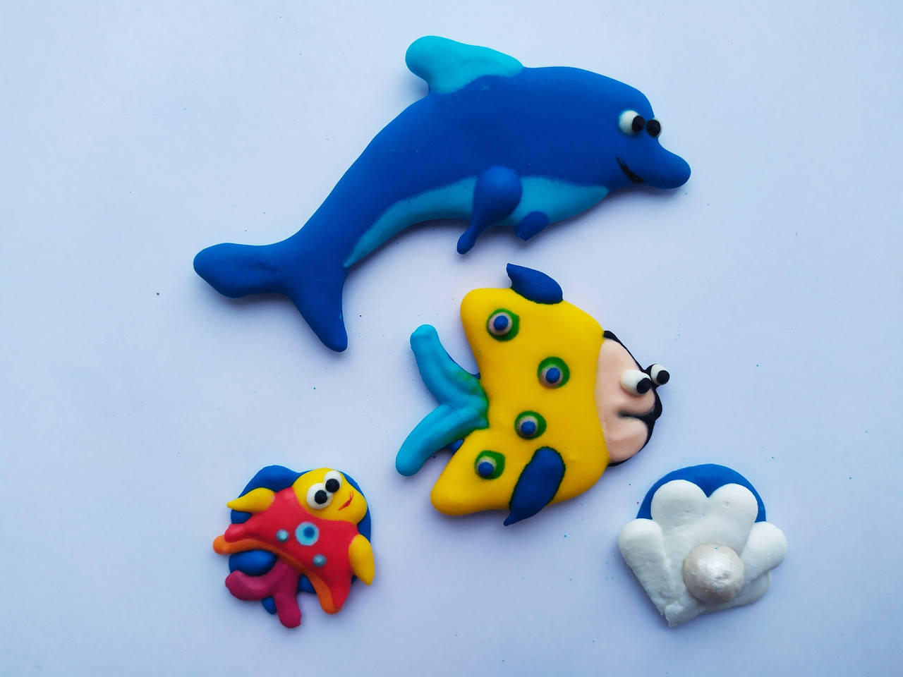 

Украшение на торт "Рыбки" набор 1,2