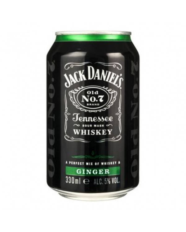 

Jack Daniels Ginger 330 ml 5% Alk