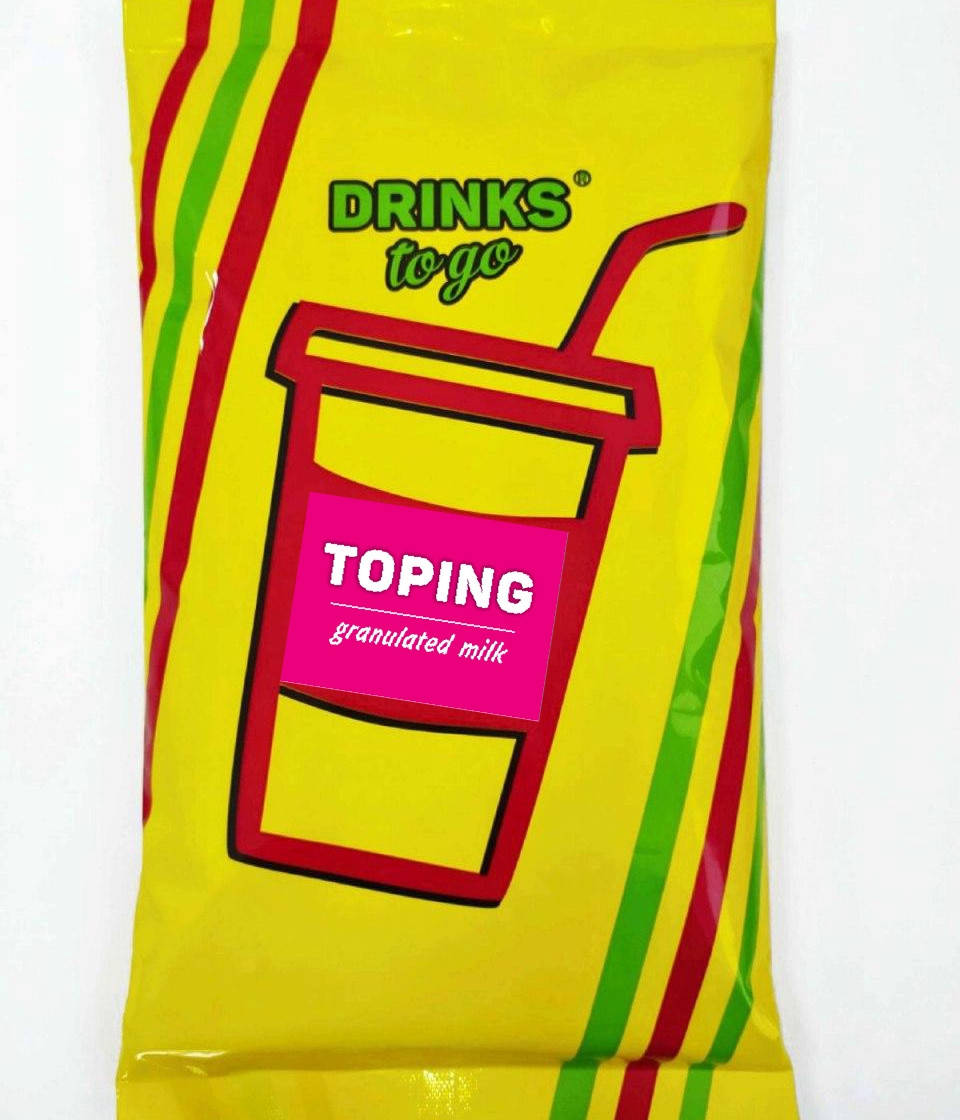 

Молоко сухое для кофемашин и вендинга TOPING granulated milk, 1 кг